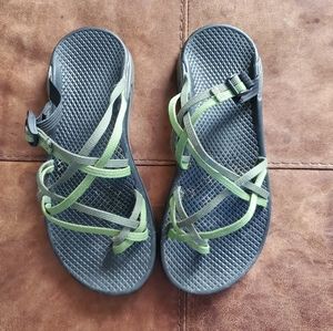 Green Chaco Sandals Women's 7